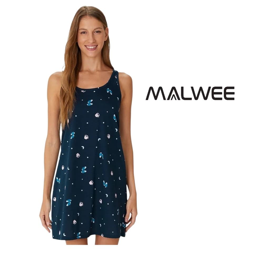 Camisola regata feminina Malwee em algodão