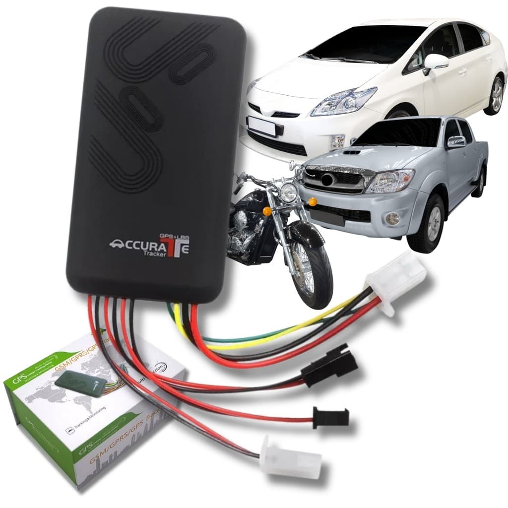 Rastreador Veicular e Bloqueador Gps com Kit Instalação Gsm/Gprs/Gps 2G