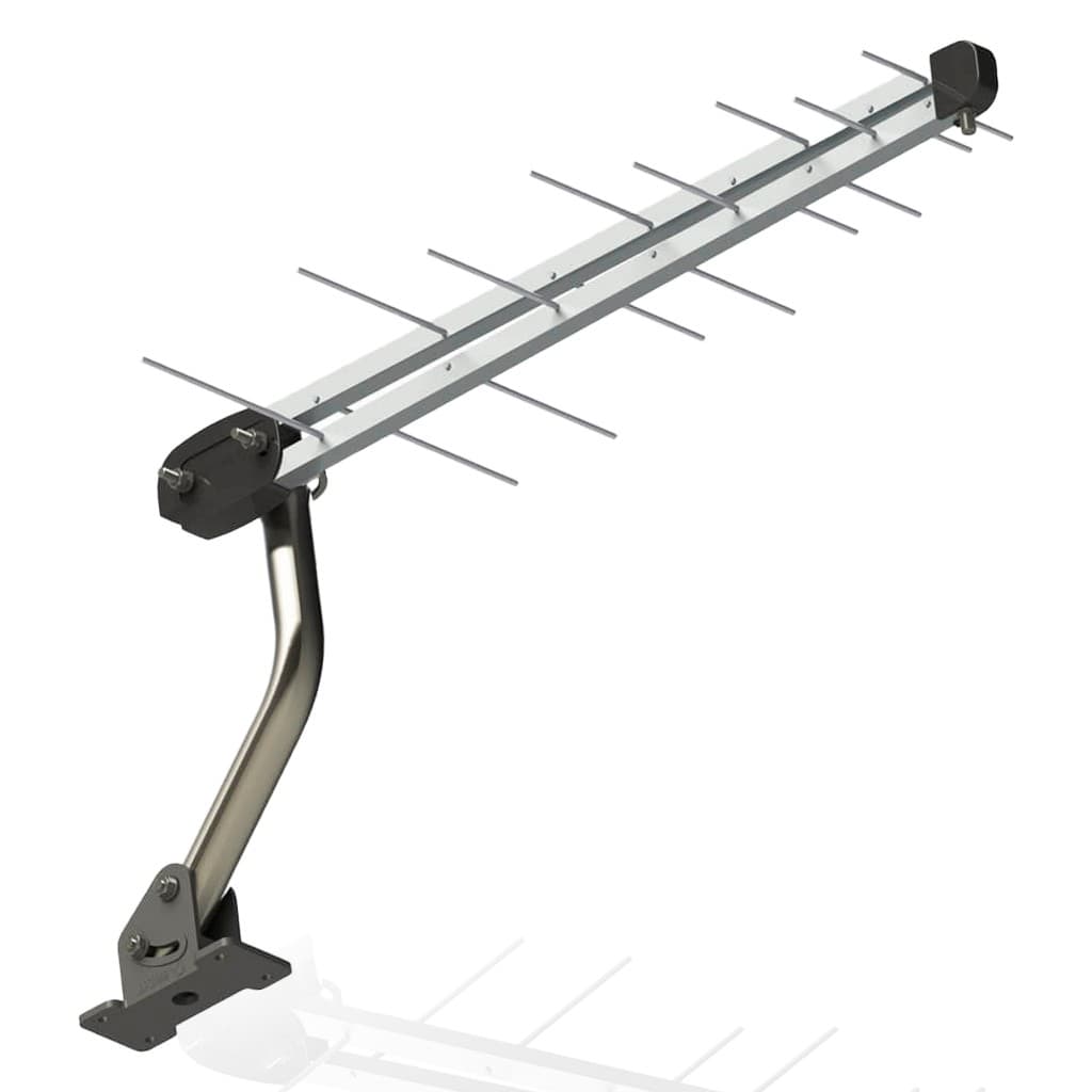 Antena Digital Externa Uhf Full HD Log16 elementos + Suporte Fixação Mastro