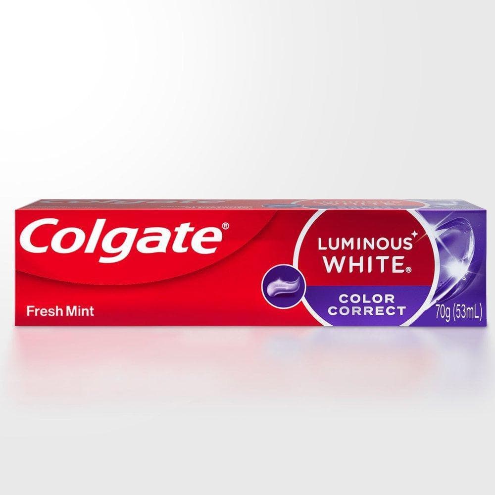 Creme Dental Clareador Colgate Luminous White Color Correct 70g