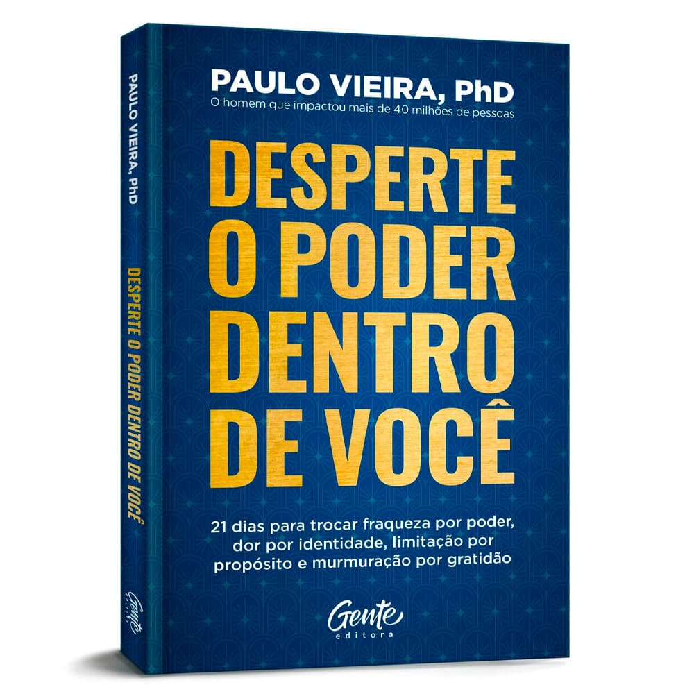 Livro Devocional Desperte o Poder Dentro de Você |  Paulo Vieira