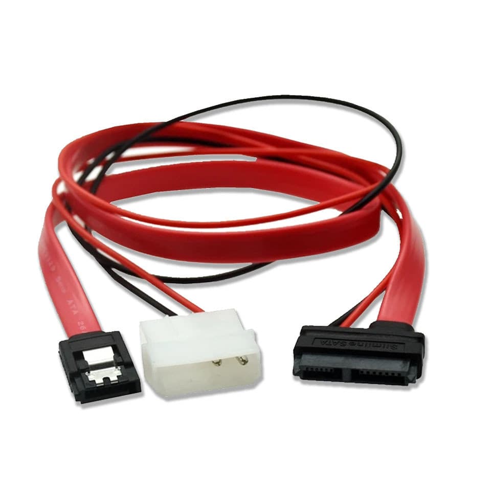 Cabo de Dados e Energia Molex + Sata 7P X Sata 6/7P 45cm GRASEP - D-CIC05