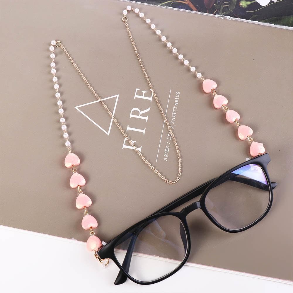 USNOWHP Love Glasses Chains Moda Máscara Colorida Cordão Antiderrapante Para Mulheres Meninas Correntes Anti-Perdidas