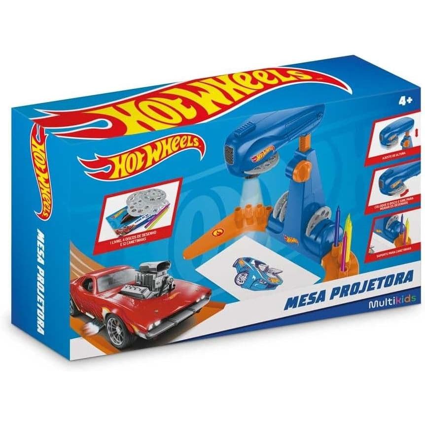 Mesa Projetora Hot Wheels Multikids - BR2087