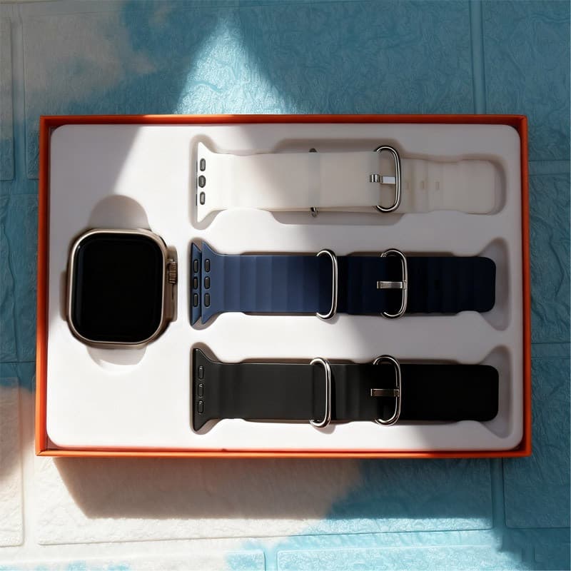 Relógio inteligente U9 Ultra 2.19 tela HD 49mm BT chamada frequência cardíaca