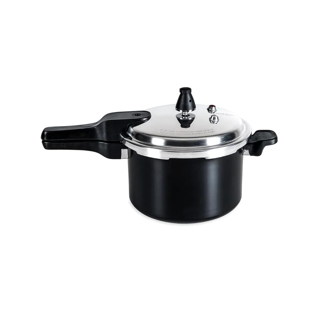 Panela de pressão Ceramic Life com fundo de indução 4,2L Brinox Preto