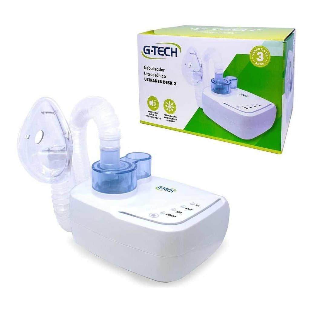 Nebulizador/Inalador Ultrassônico modelo UltraNeb - G-Tech