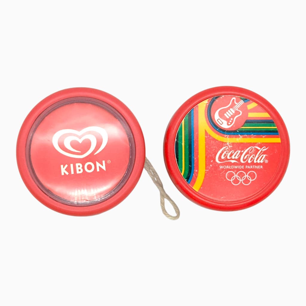 Lote 2 Yo-Yos Kibon e Coca-Cola 2012 Vintage