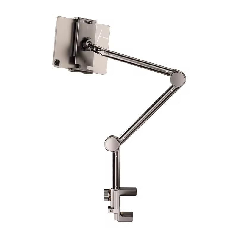 Suporte Articulado de Metal para Celular Tablet Mesa 10KG Resistente Fixação Firme