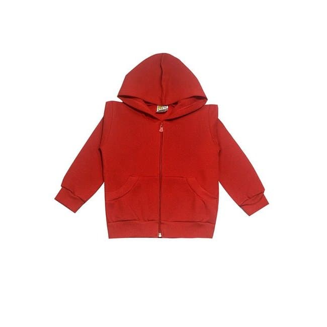 Jaqueta Infantil Colegial Vermelho