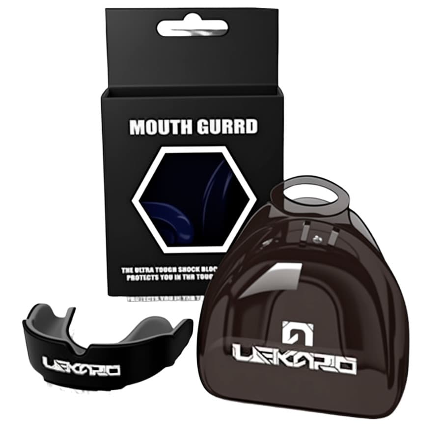 Protetor Bucal Gold Sports Profissional  Lekaro V - Com Caixa