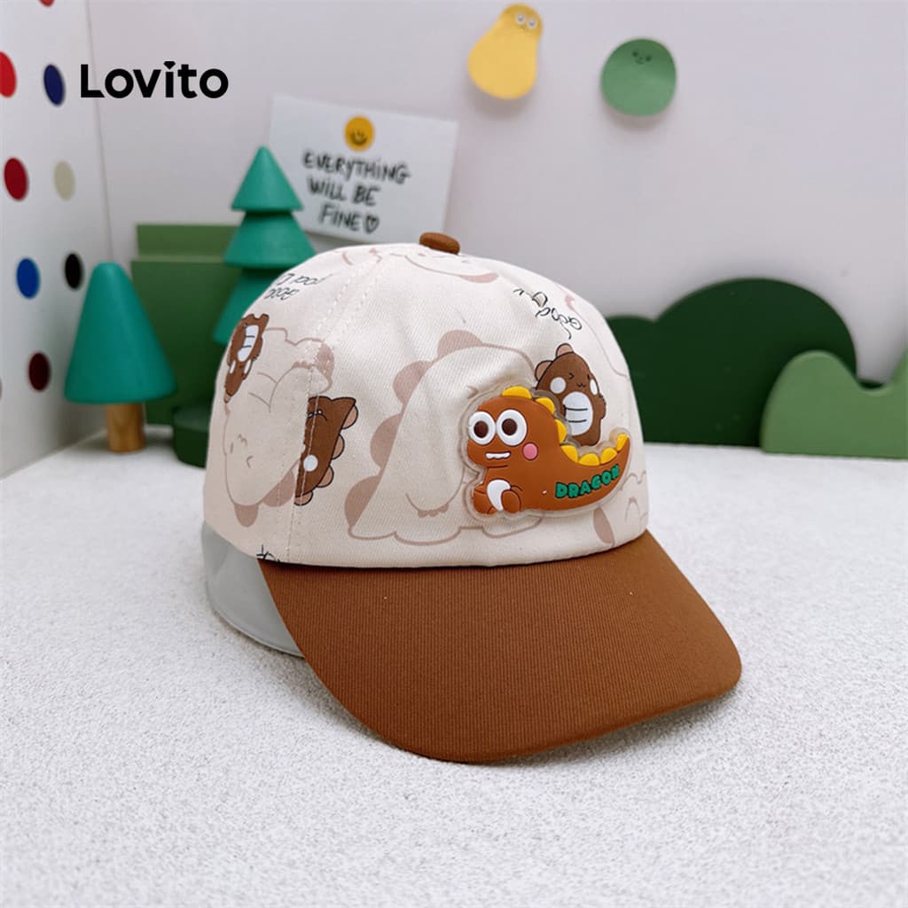 Lovito Kids Chapéu Casual para Bebês e Crianças LFA102122