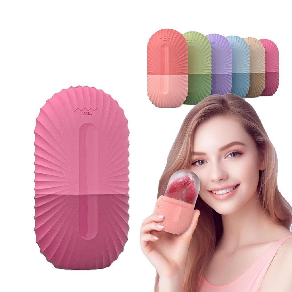 1-3 Rolo Gelo Massageador Facial Refrescante Contra Inchaço, Olheiras Rosto Pescoço Limpos JH