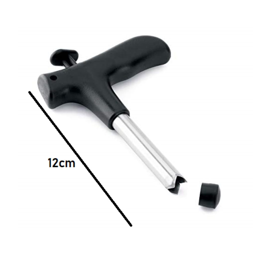 Abridor de Coco Furador de Coco 12cm Inox Original Line Prático Manual Haste Removível