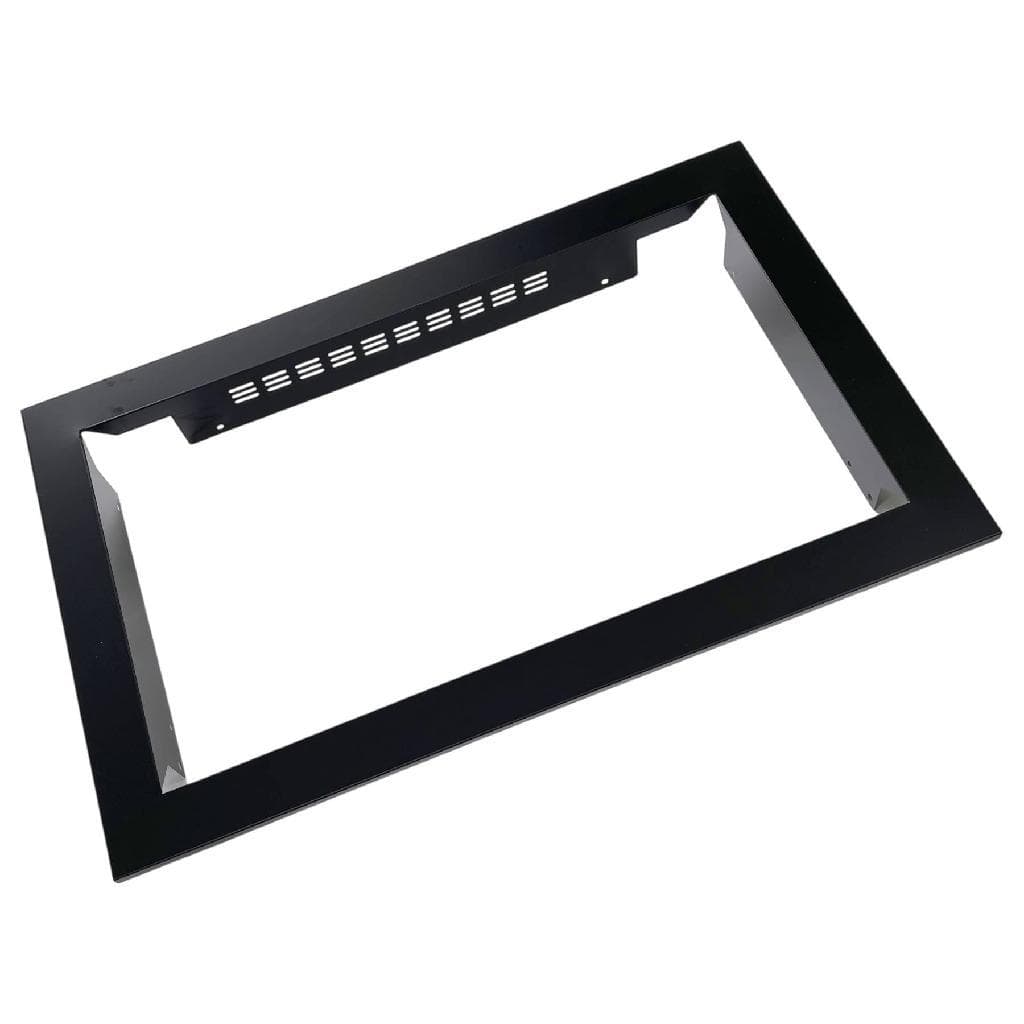 Moldura Ventilação Forno Fischer Fit Line Embutir 48L Preto