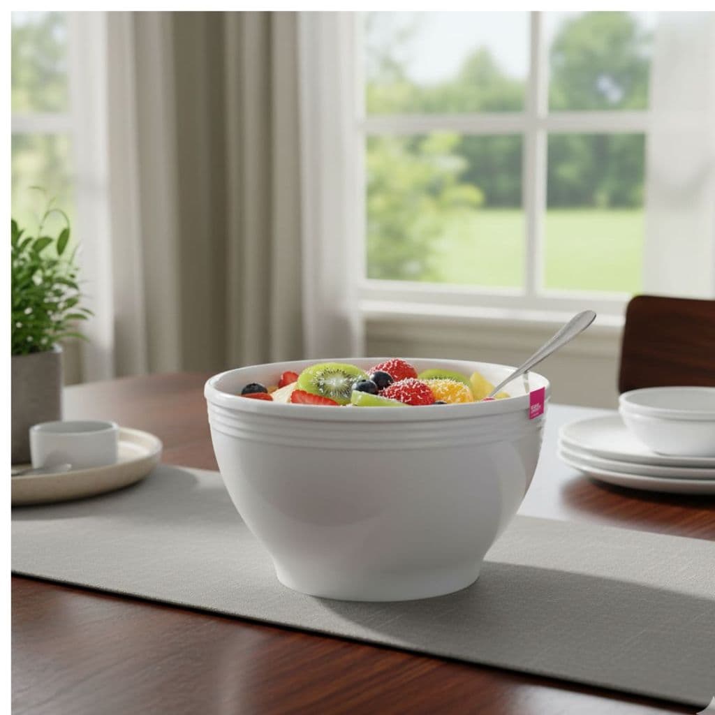 Travessa Plástica Saladeira Bowl Le Chef Paramount para Cozinha Moderna e Elegante