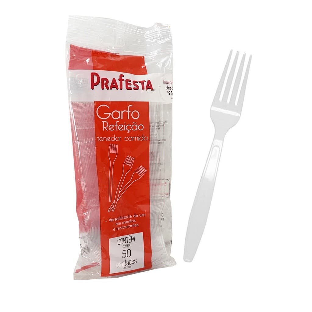 kit Garfo Refeição Premium 100/300/500 unidades Festas Eventos Restaurante Lanchonete Padarias