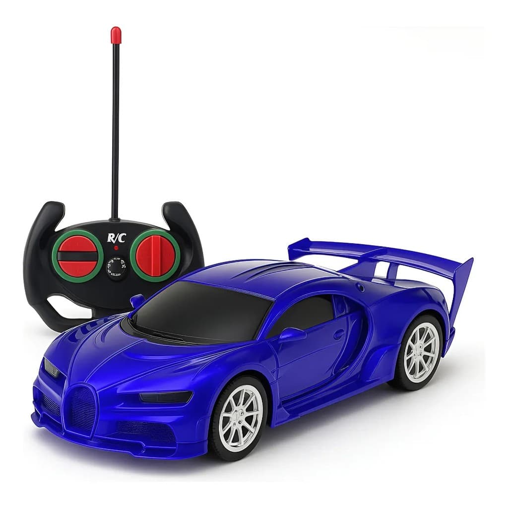 Carrinho De Controle Remoto Super Esportivo Farol De Led Acende