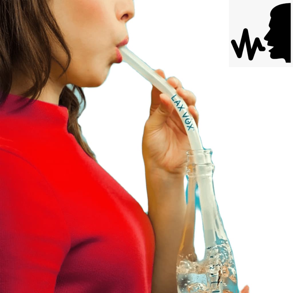 Tubo Ressonância Lax Vox Etvso Translúcido Exercício Vocal 35cm