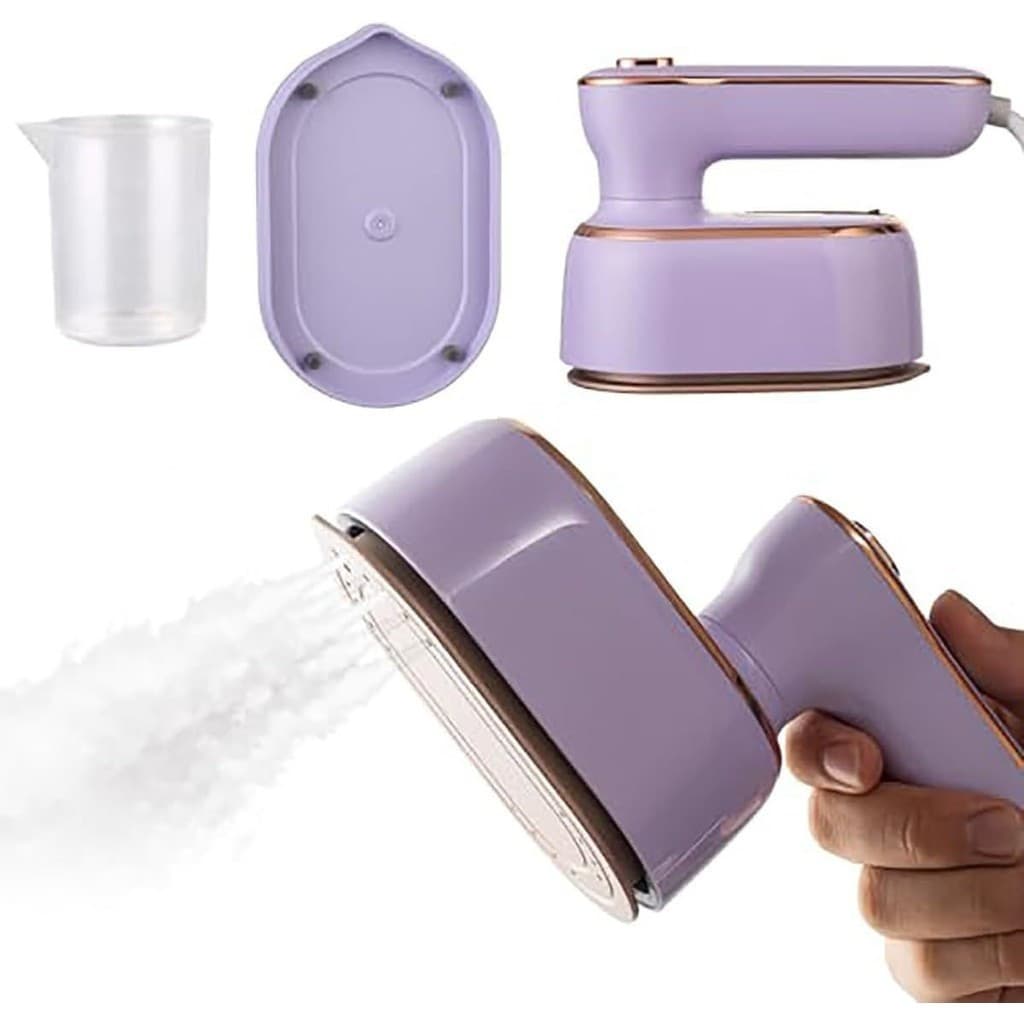 Mini Ferro De Passar Roupa Cabe Na Mala Bolsa Viagem Bivolt