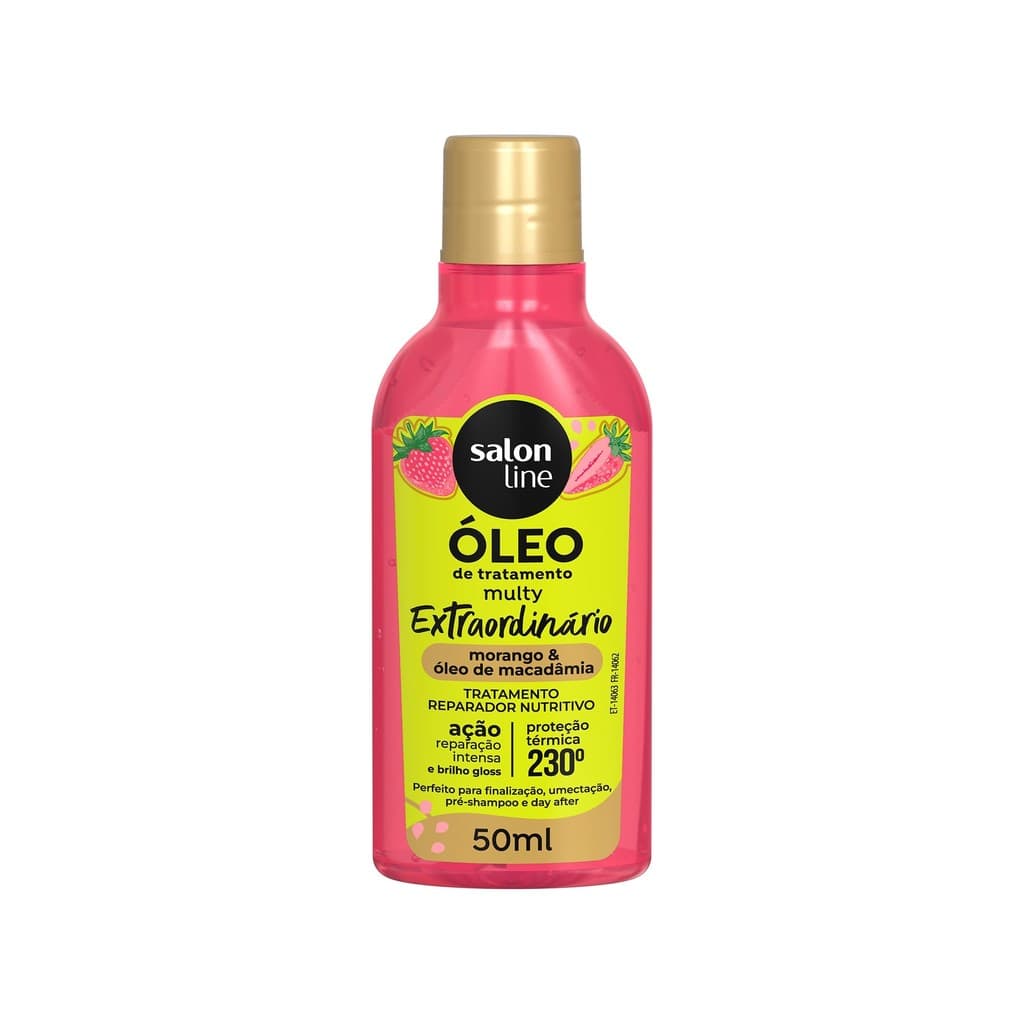Óleo de Tratamento Morango Cachos dos Sonhos Multy Extraordinário 50ml