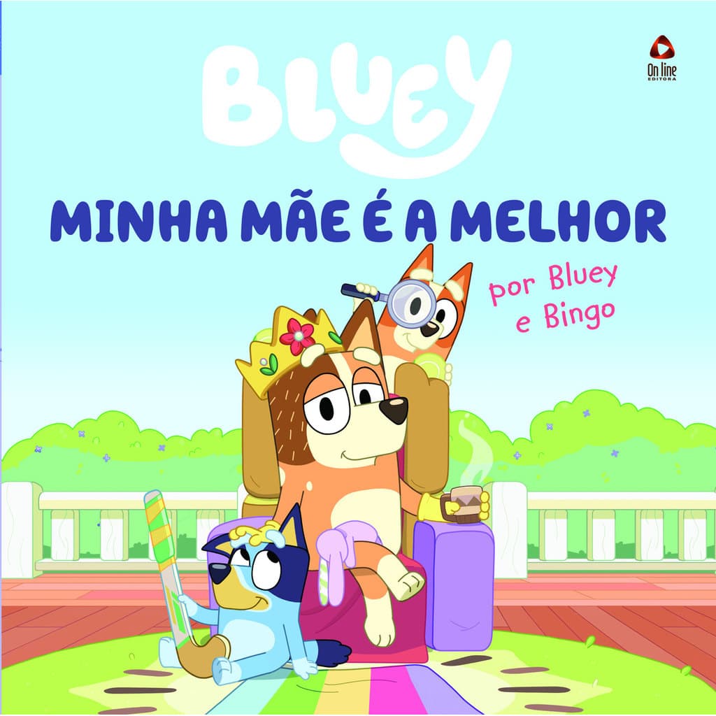 Bluey Livro de História - Minha Mãe é a Melhor