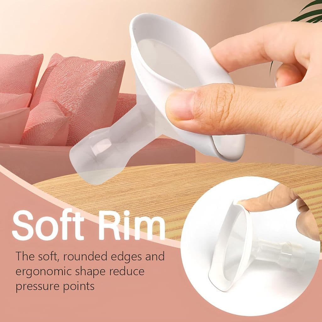 Flanges De Aro Macio Com Ângulo De Abertura Mais Amplo De 106 Graus Para Bomba Tira Leite Medela , PersonalFit , Freesty