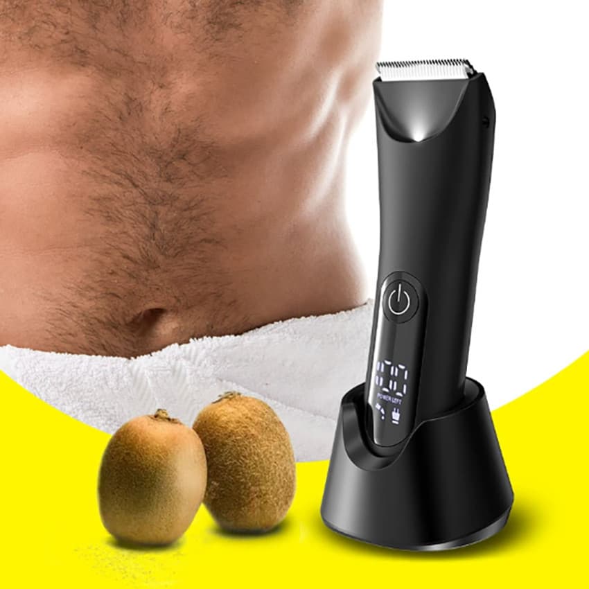 À Prova D'água Axila Pêlos Do Corpo Barbeador Barbeador Elétrico Barbeador Masculino Privado Corpo Aparador De Pêlos