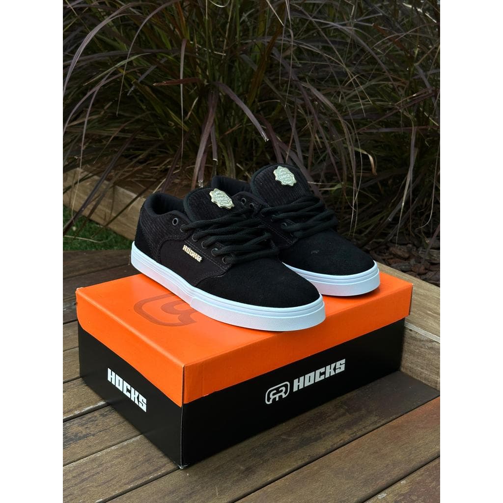 TENIS HOCKS "MONTREAL" - BLACK/NIQUEL