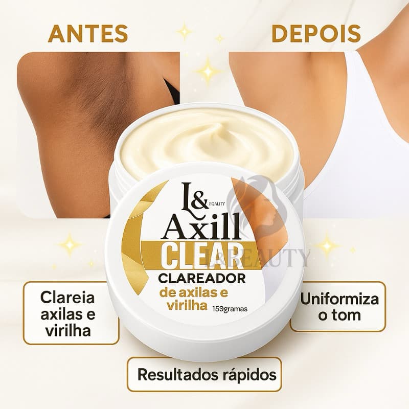 Creme  Clareador Para Axilas Com Dolomita 150g - L&Beauty