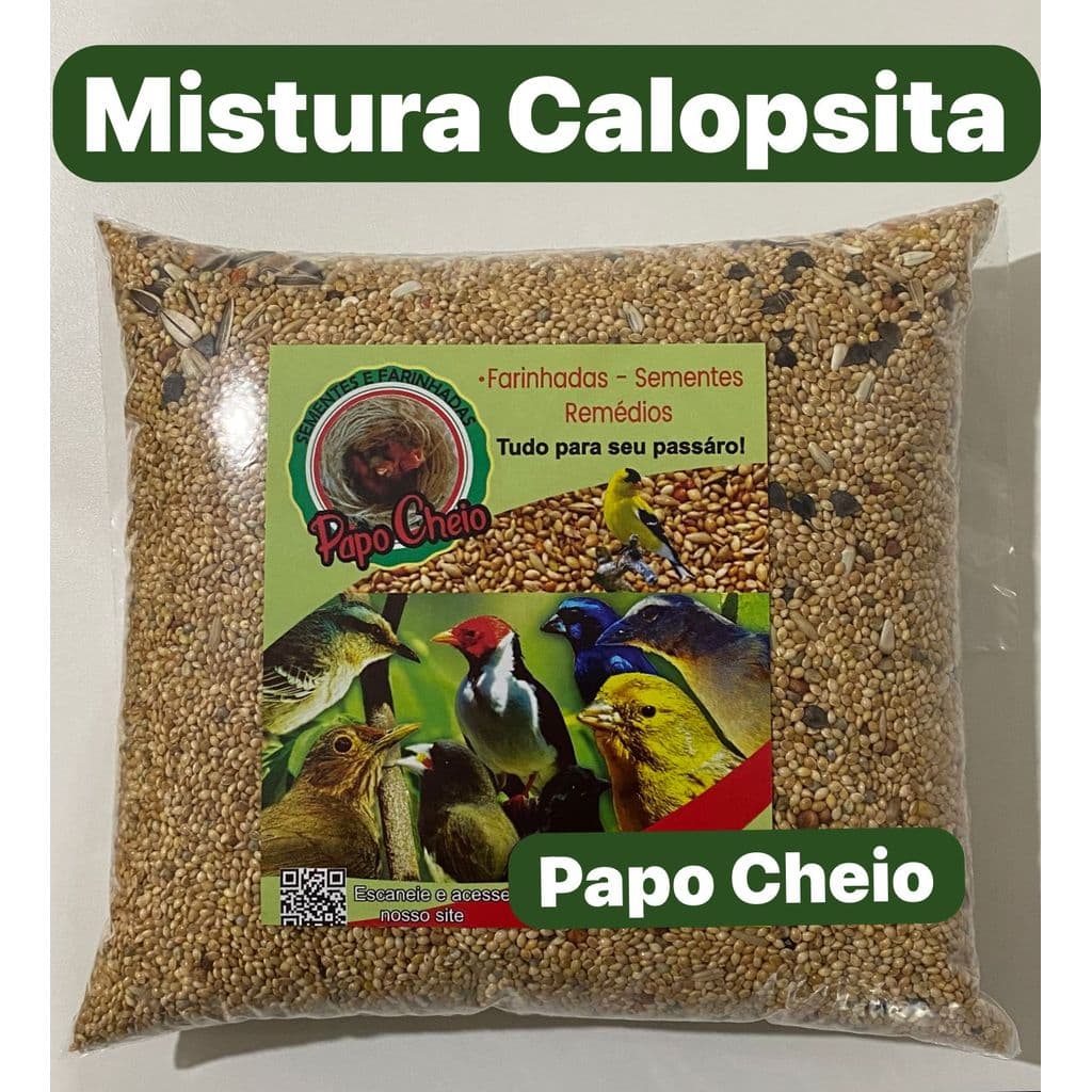 Mistura Calopsita / Piriquito / Agapornis / Personata à granel 5kg