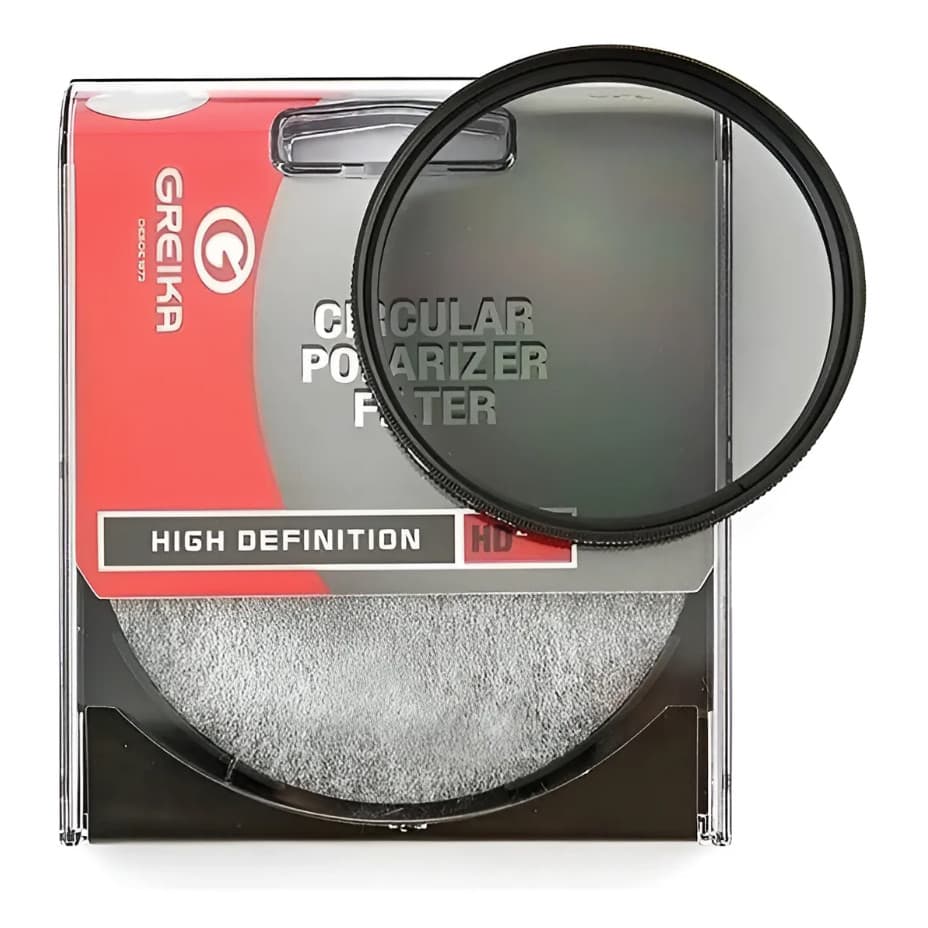 Filtro Polarizador Para Lente Objetivo Circular 67mm Greika