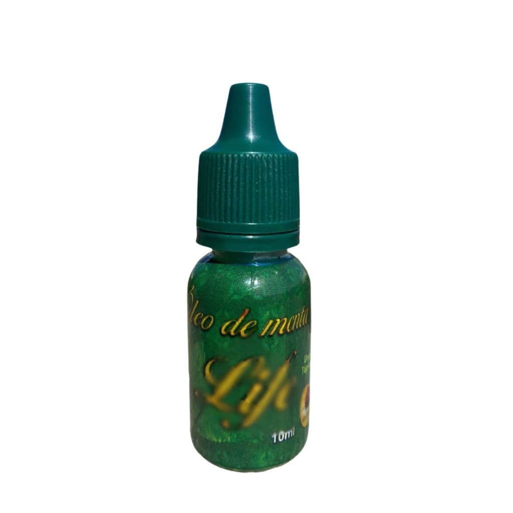 Kit 12 unidades Óleo de Menta Life 10ml Extra Forte Aroma Natural