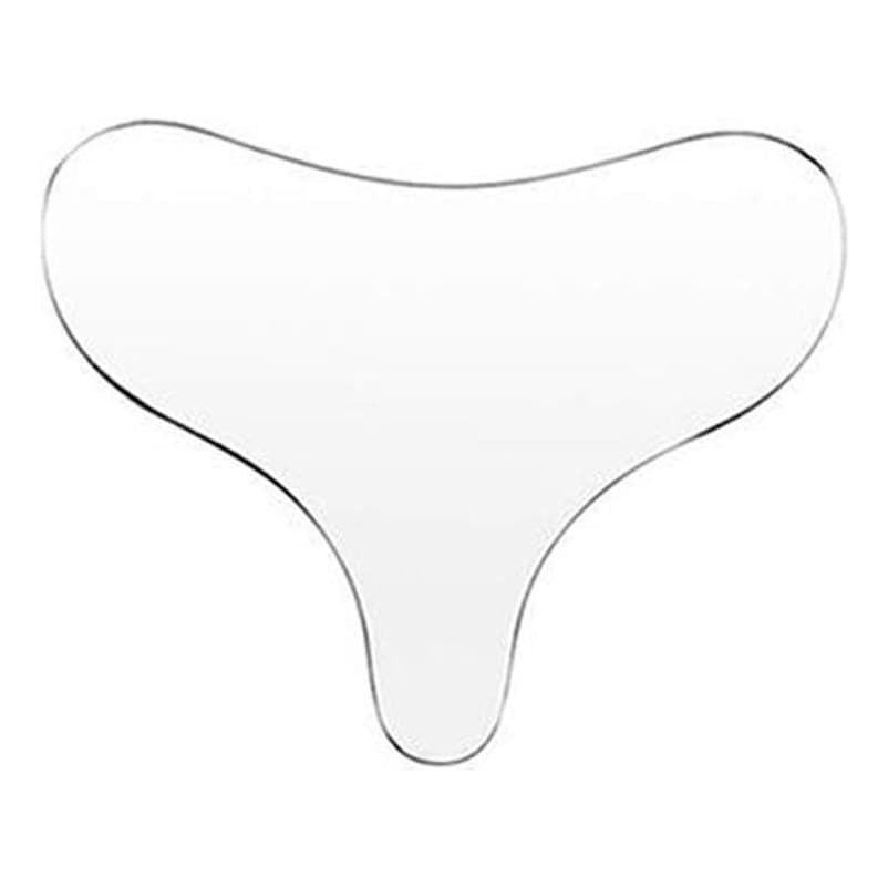 Adesivo de Silicone para Pescoço e Colo – Patch Anti-Rugas Reutilizável Hidratante