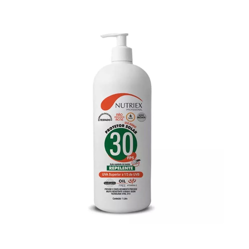 Protetor Solar Fps 30 C/ Repelente 1L