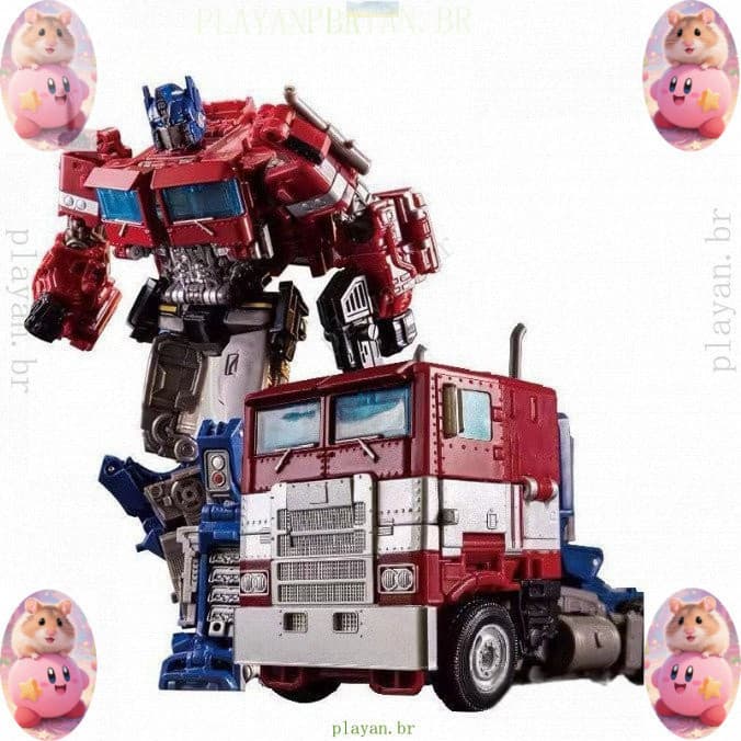Transformadores Robôs Optimus Prime Transformador Brinquedo Para Crianças Meninos Educativo Figura De Ação