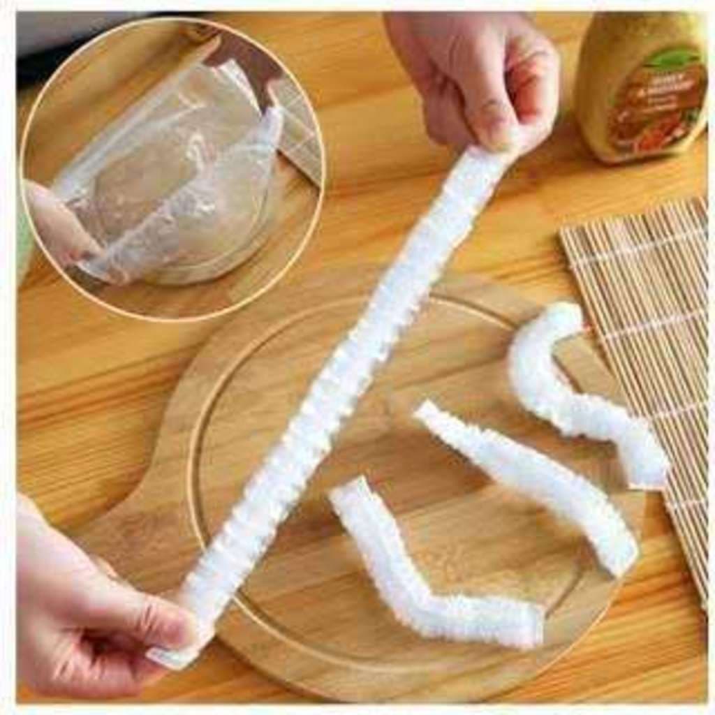 Novo Kit Com 100 Tampas De Plástico descartável para alimentos