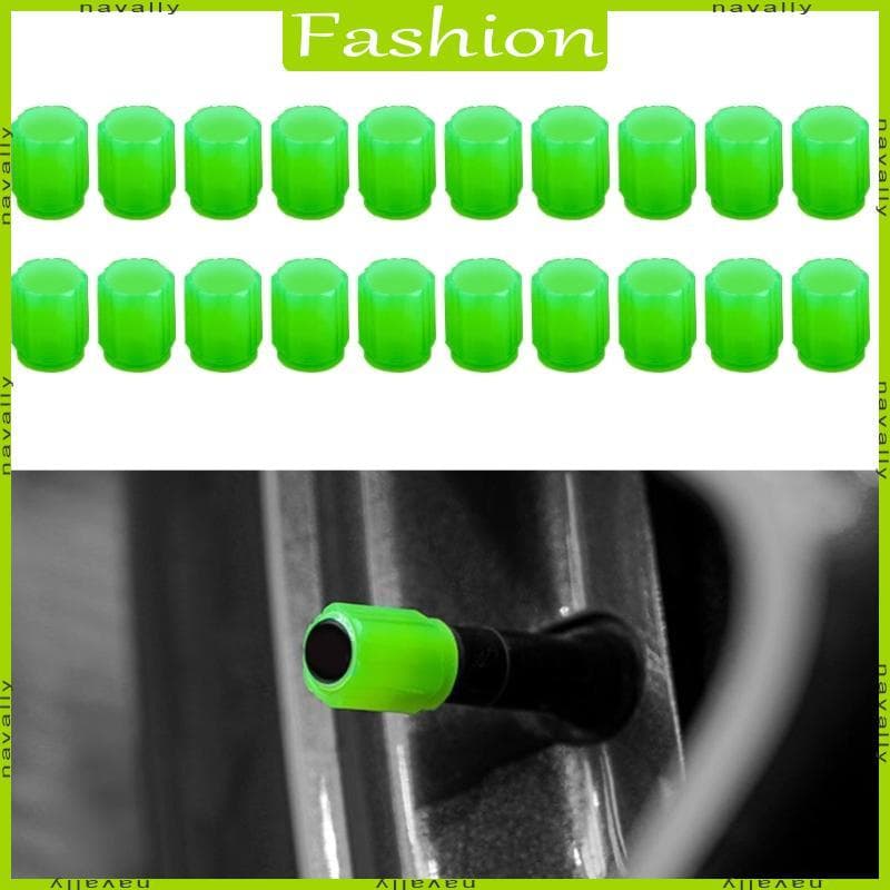 nava 20 Peças Tampas Luminosas Válvula Pneu, Carro, Motocicleta, Colorido,, Tampa, Cubos R