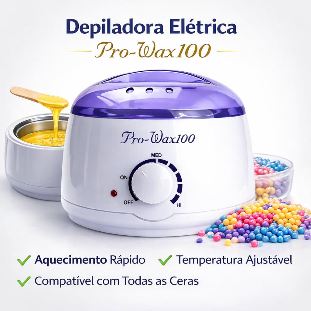 Aquecedor de Cera Quente Elétrico Termocera Profissional para Depilação