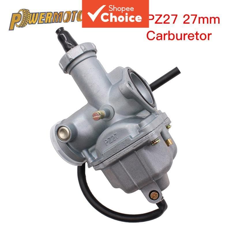 Carburador PZ27 27mm De Alta Qualidade Para 125cc-300cc ATV Quad Go Kart Motocicleta Estrangulamento
