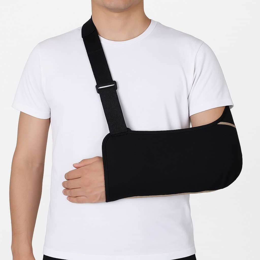 Tipoia Anatômica Com Alça Regulável – Suporte Seguro Para o Braço 70X35CM P.HQ