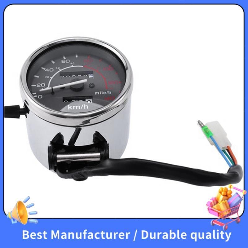 Conjunto De Instrumentos Prateados Para Steed VT VLX 400 600 Rebel CA250 CMX250 1996-2011 Medidores Velocímetro Odômetro