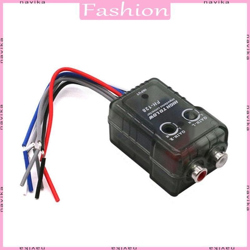 Sinal Alto-Falante Nível Transferência Carro Atualizado Para Adaptador Baixo