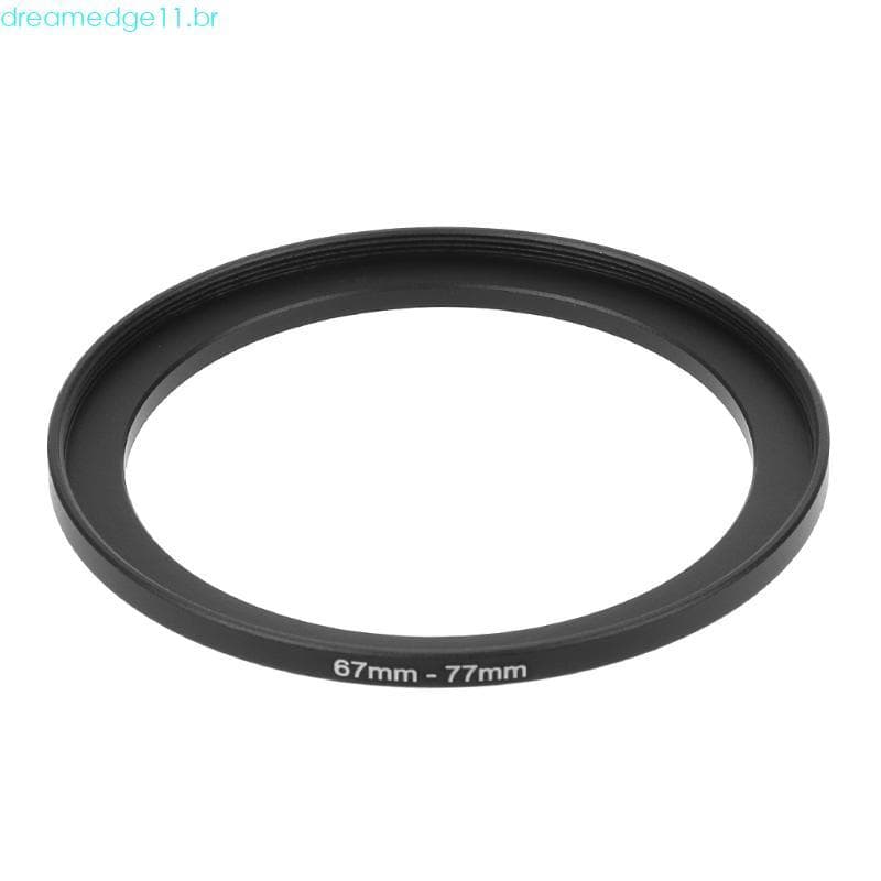 dreamedge11 67mm A 77mm Metal Step Up Anéis Adaptador Lente Filtro Câmera Ferramenta Acessórios