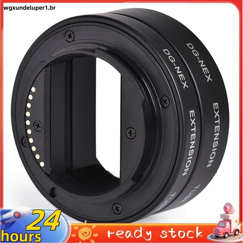 E-Mount A6300 A6500 A6000 A7 A7II A7III A7SII NEX-7 Lente Compatível Foco Automático Macro Extensão Tubo Anel Close-Up F