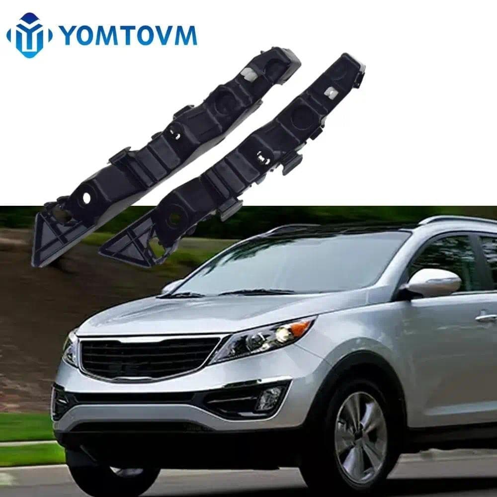 1 Par De Suporte De Guia Para-Choque Dianteiro Esquerdo E Direito 865133W000 865143W000 Kia Sportage 2011 2012 2013 2014