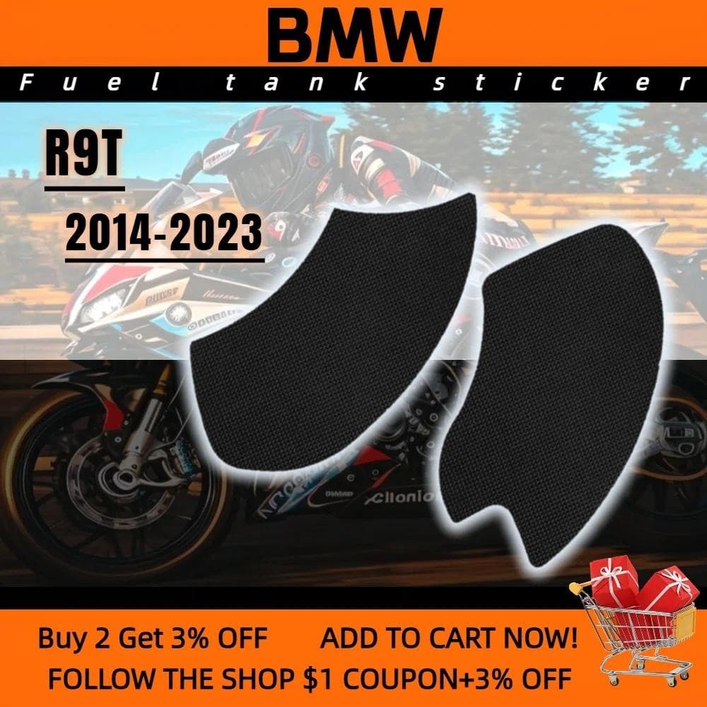 Para BMW R9T R Nove T 2014-2023 Almofada Do Tanque Da Motocicleta Anti Deslizamento Lateral De Combustível Protetor Ades