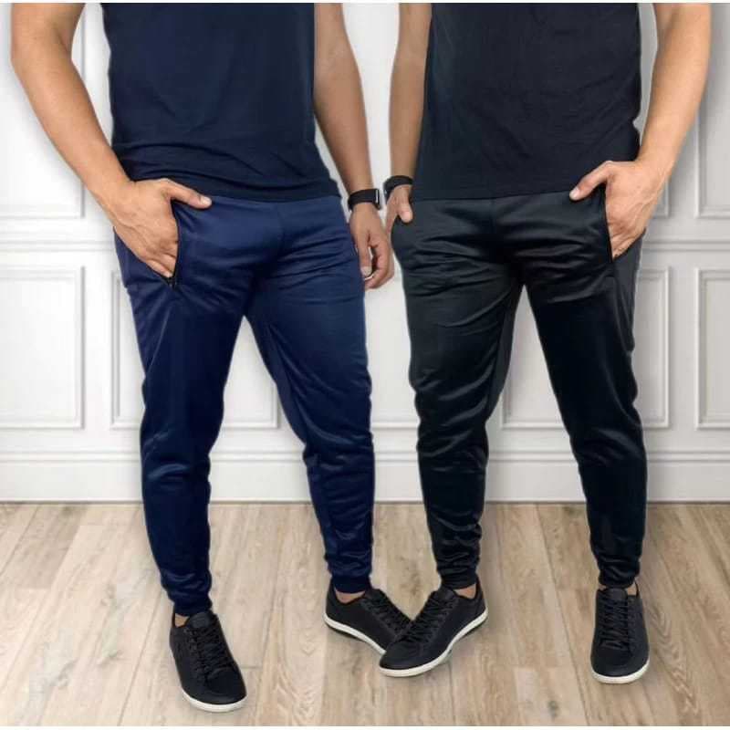 ️‍️ Kit 02  Calças Joggers Fitness Premium – Design Moderno, Caimento e Conforto Extremo 2026