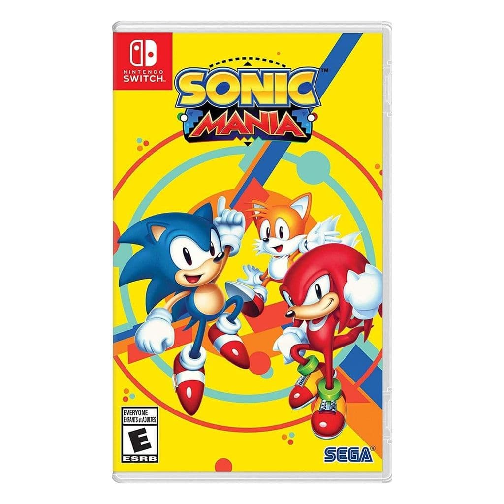 Sonic Mania Switch Midia Fisica