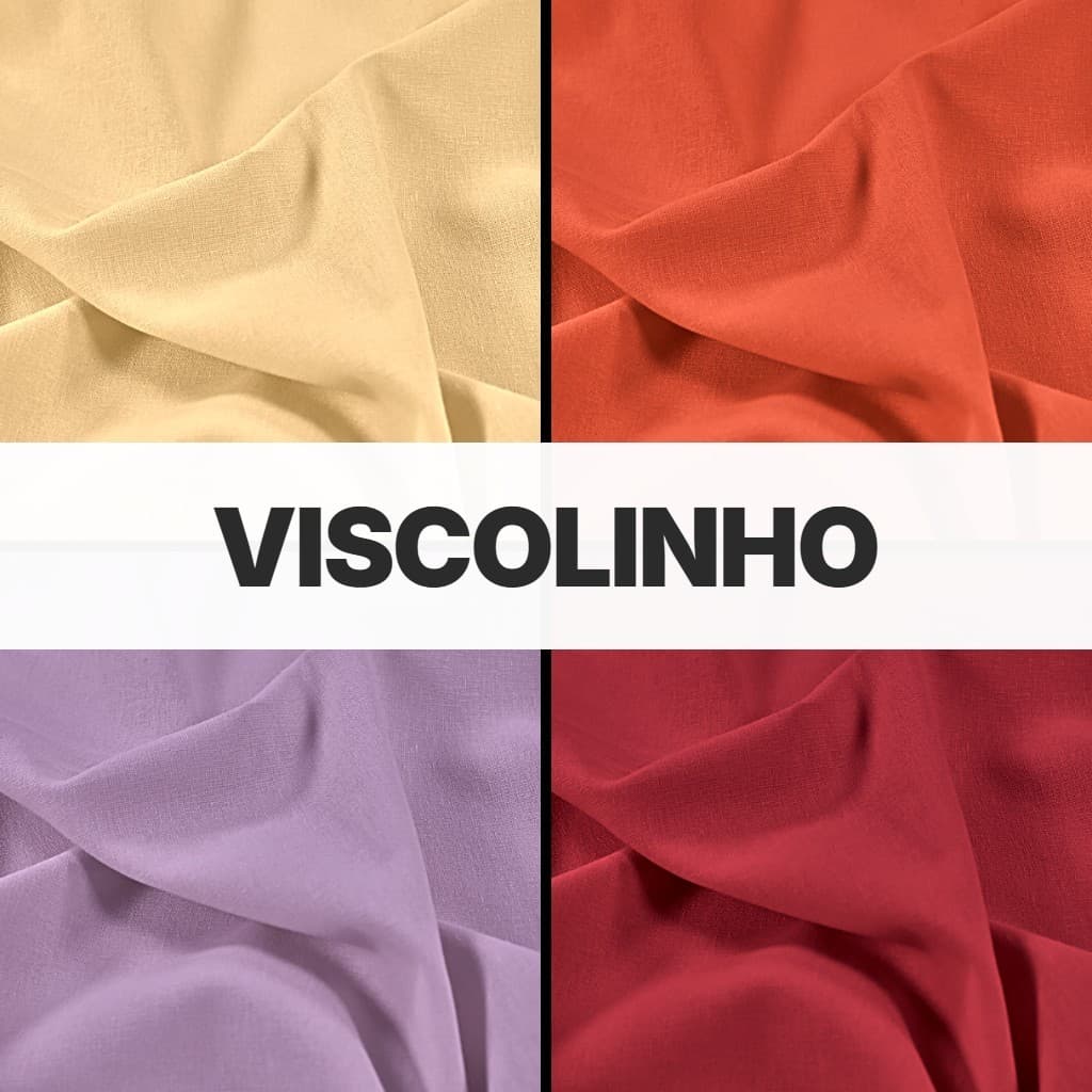 Tecido Viscolinho Premium | 100% Viscose | Leve e Fresco para saias, vestidos, blusinhas